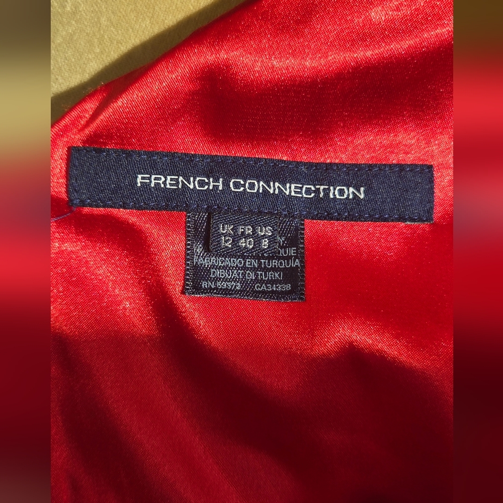 French Connection Red Cut-Out Dress - Bold & Chic - Picture 5 of 5